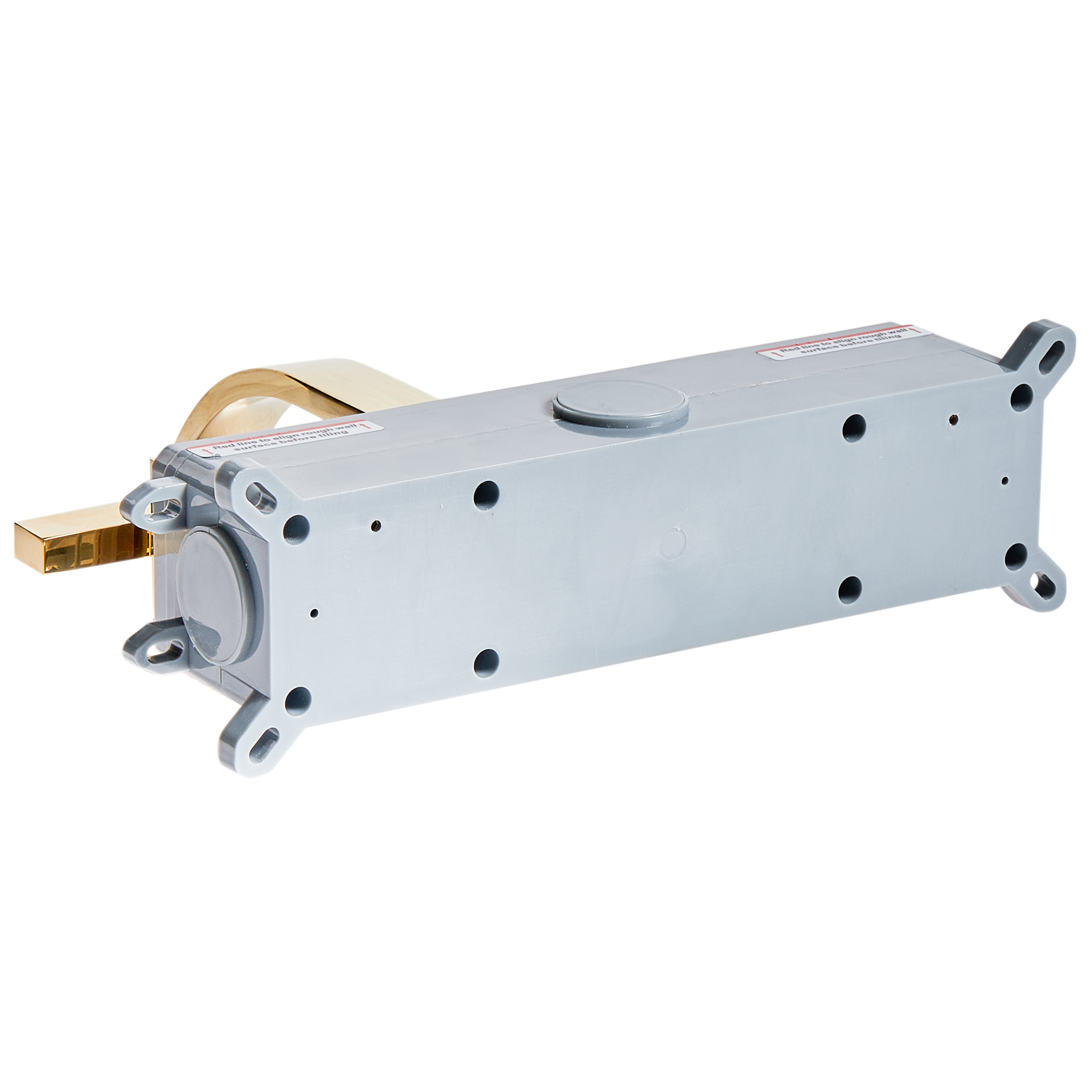 Rubinetto Miscelatore per lavabo a parete in ottone oro 3 fori per rubinetti doppia leva