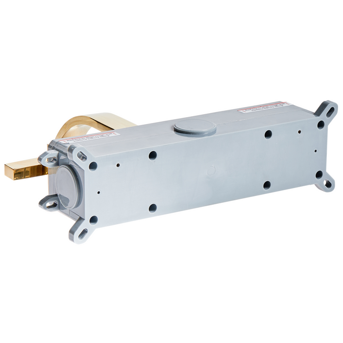 Rubinetto Miscelatore per lavabo a parete in ottone oro 3 fori per rubinetti doppia leva