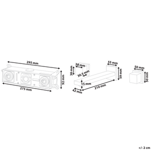 Rubinetto Miscelatore per lavabo a parete in ottone oro 3 fori per rubinetti doppia leva