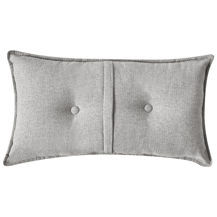 Divano Angolare Grigio Chiaro 3 Posti Cuscini Extra Dispersi Moderno lato sinistro