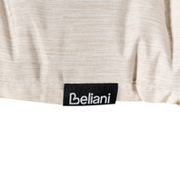 Cuscino per lettino prendisole con poggiatesta per lettino solare Resistente ai raggi UV beige esterno bordo piscina