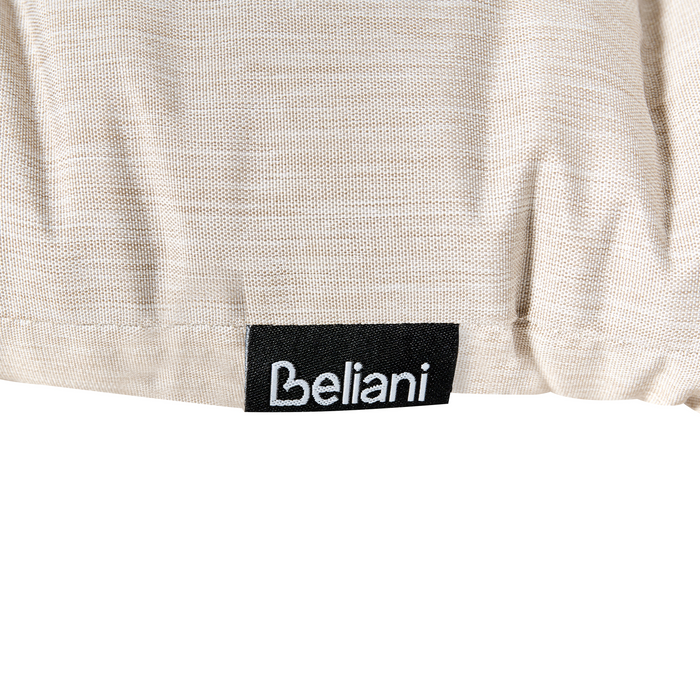 Cuscino per lettino prendisole con poggiatesta per lettino solare Resistente ai raggi UV beige esterno bordo piscina