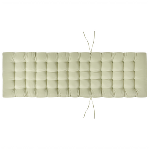 Cuscino per lettino prendisole con poggiatesta per lettino solare Resistente ai raggi UV verde chiaro esterno bordo piscina