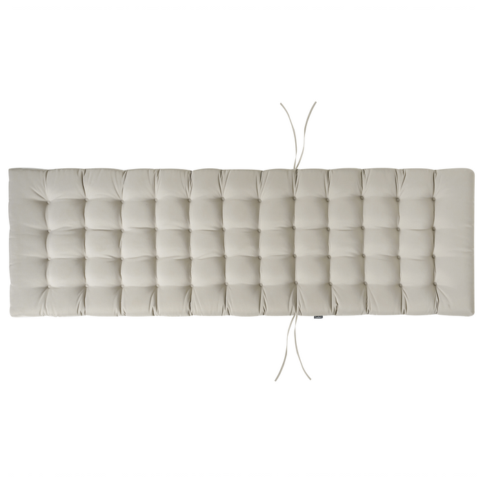 Cuscino per lettino prendisole con poggiatesta per lettino solare Resistente ai raggi UV tortora esterno bordo piscina