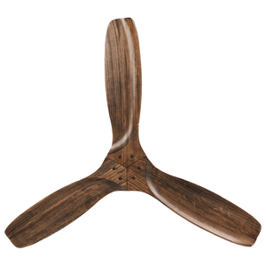 Ventilatore da soffitto in legno massiccio marrone Telecomando 5 opzioni di velocità Soggiorno rustico tradizionale Camera da letto