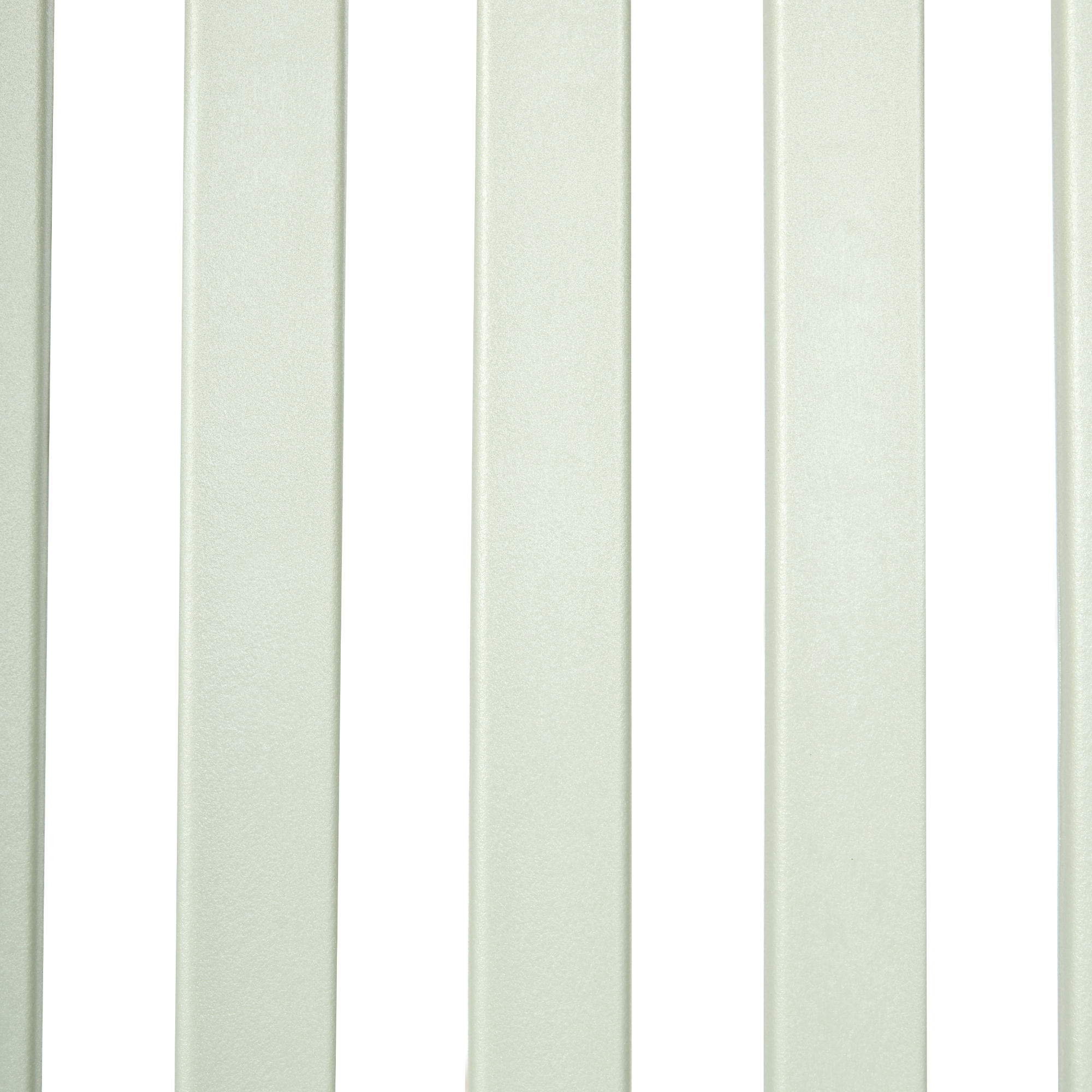 Set di 4 sedie da pranzo in plastica per esterni senza braccioli impilabili Verde chiaro stile minimalista