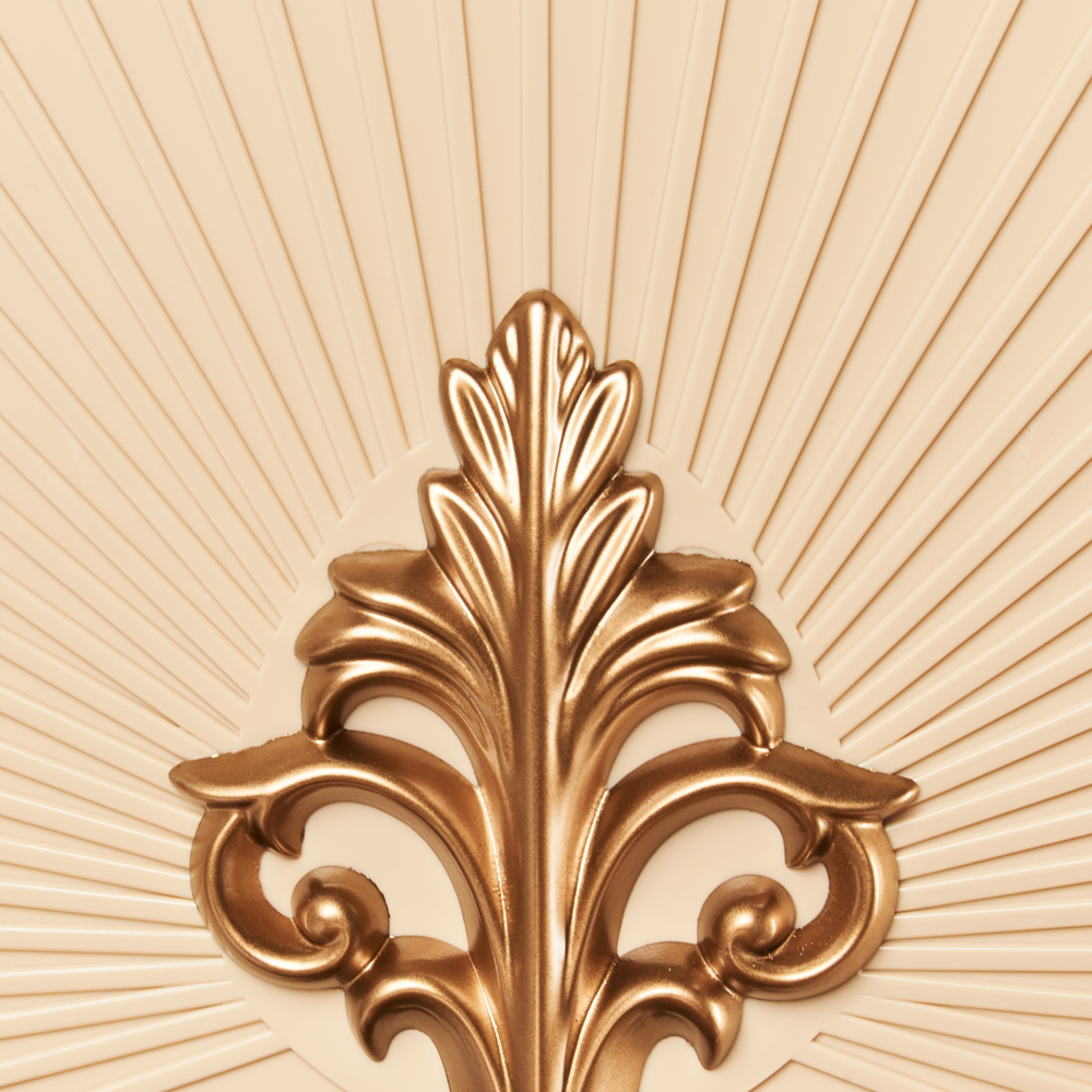 Lampadario con Ventilatore Radiocomandato Oro 3 Velocità Interruttore Timer Regolazione Luce Glam