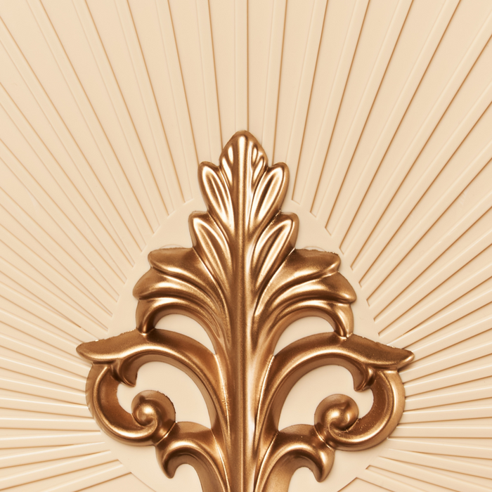 Lampadario con Ventilatore Radiocomandato Oro 3 Velocità Interruttore Timer Regolazione Luce Glam