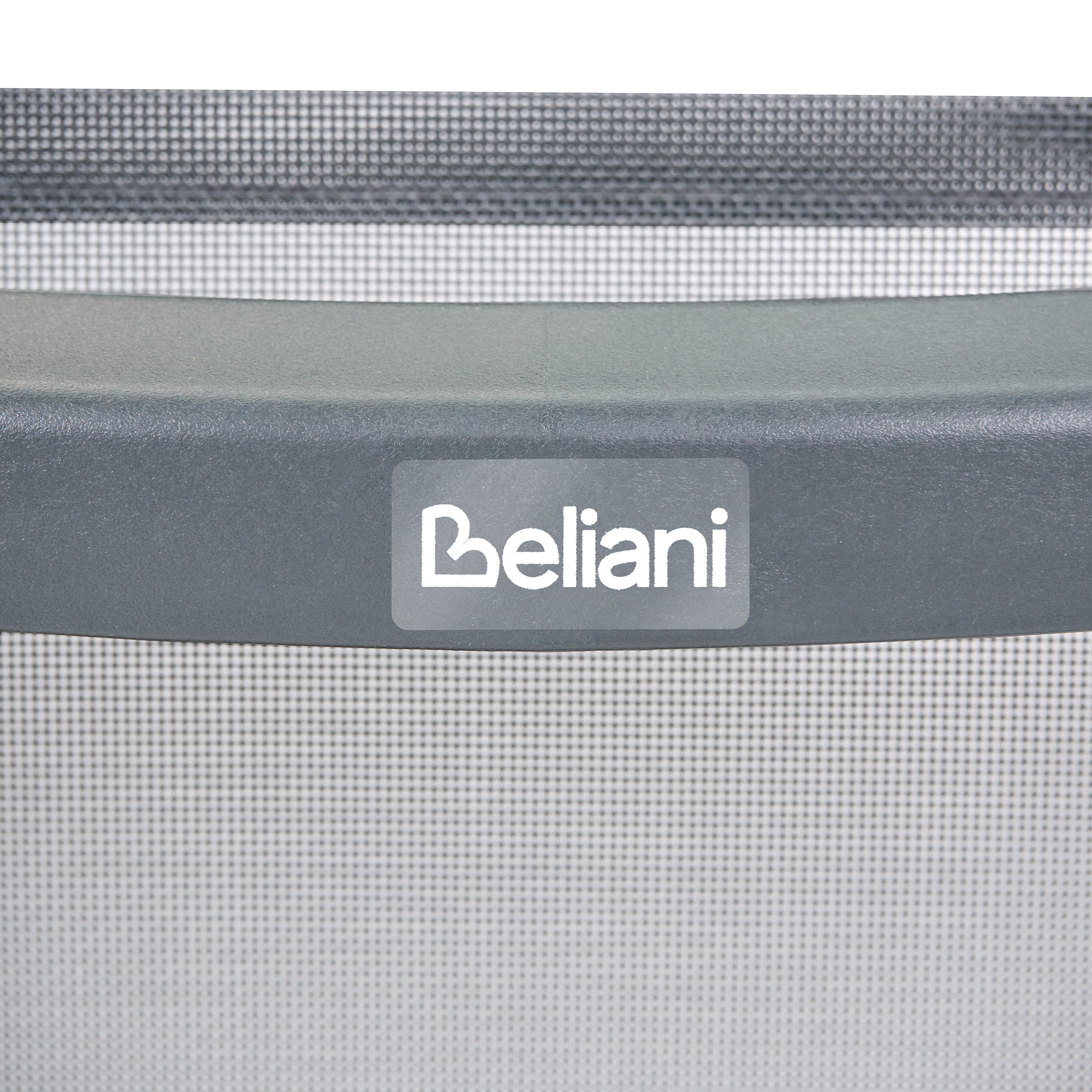 Set di 4 sedie da pranzo in plastica per esterni senza braccioli pieghevoli grigio scuro stile minimalista