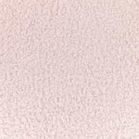 Sedia a dondolo per bambini Boucle in legno per bambini rosa pastello cameretta