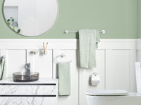 Set di 6 accessori da bagno in alluminio argento opaco con bicchiere e portasapone inclusi Accessori da bagno moderni