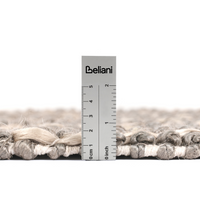 Tappeto Runner Grigio Juta 200 x 300 cm Motivo geometrico Tessuto a mano Boho Corridoio Camera da letto