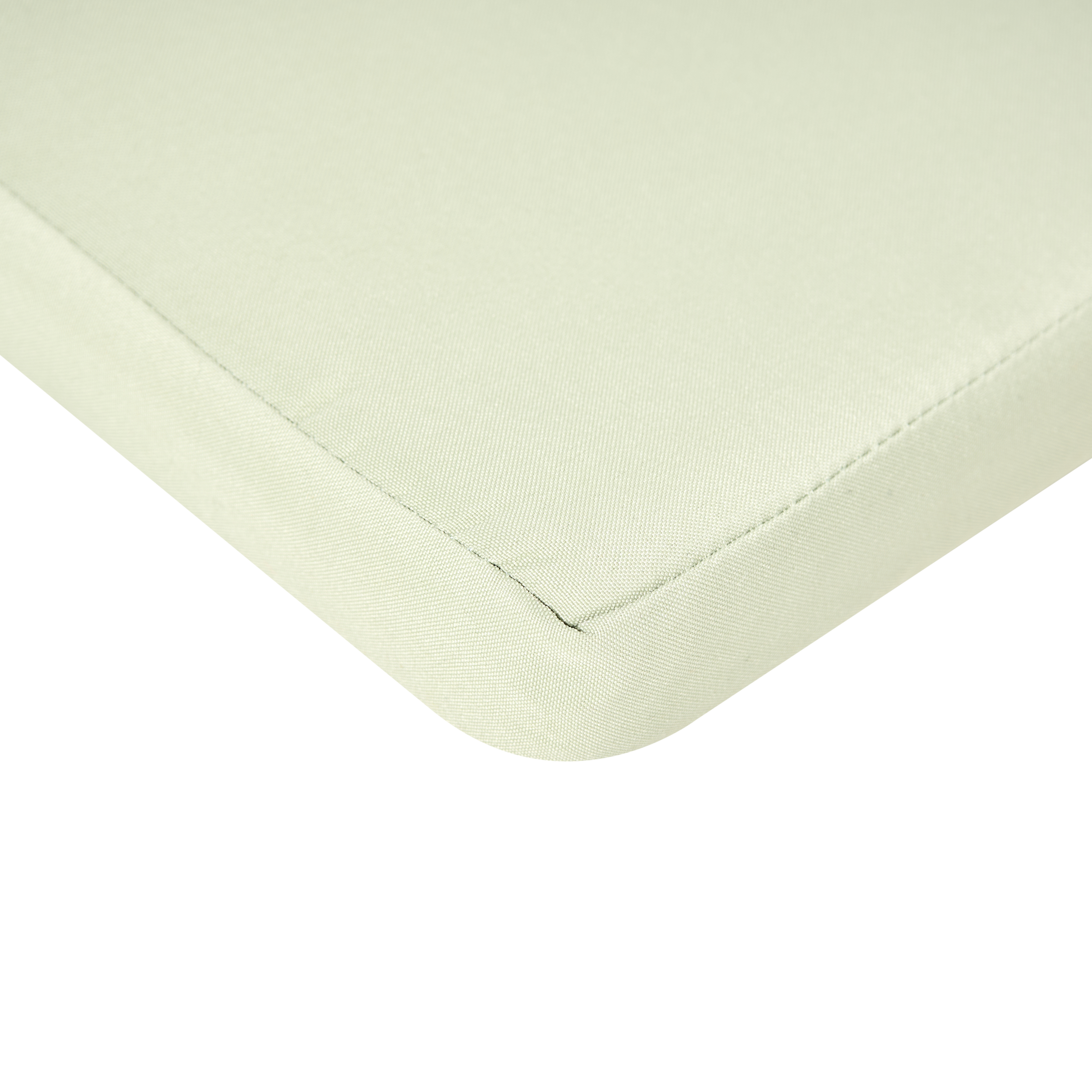 Cuscino per sedia da giardino in tessuto poliestere verde chiaro resistente raggi raggi UV