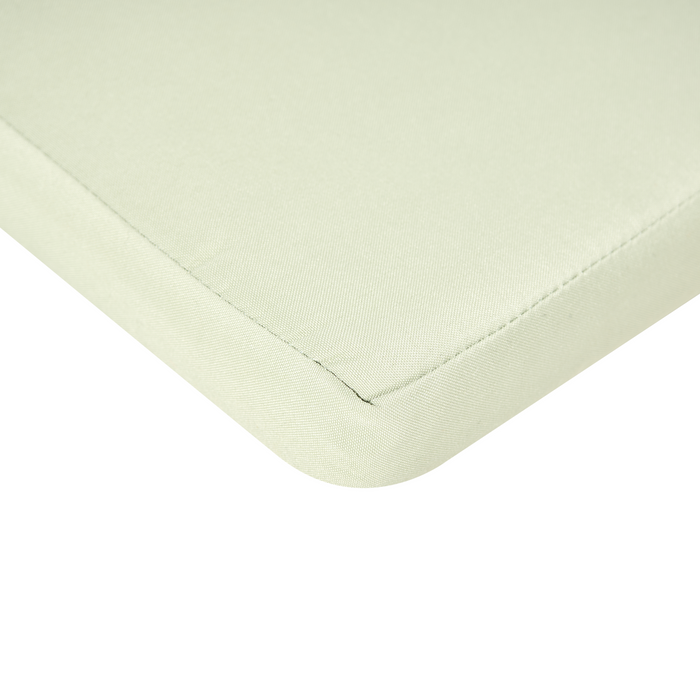 Cuscino per sedia da giardino in tessuto poliestere verde chiaro resistente raggi raggi UV