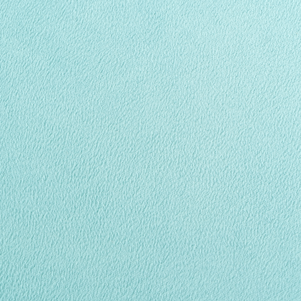 Pouf ottomana poggiapiedi rotondo in velluto di colore verde menta in stile Glam elegante