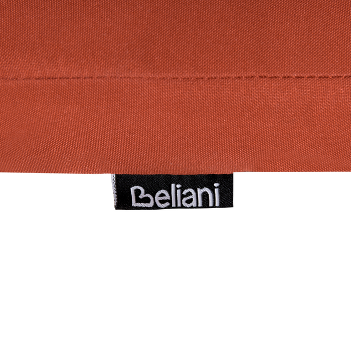 Cuscino Imbottito per Lettino Prendisole Tessuto rosso per esterni dal design moderno