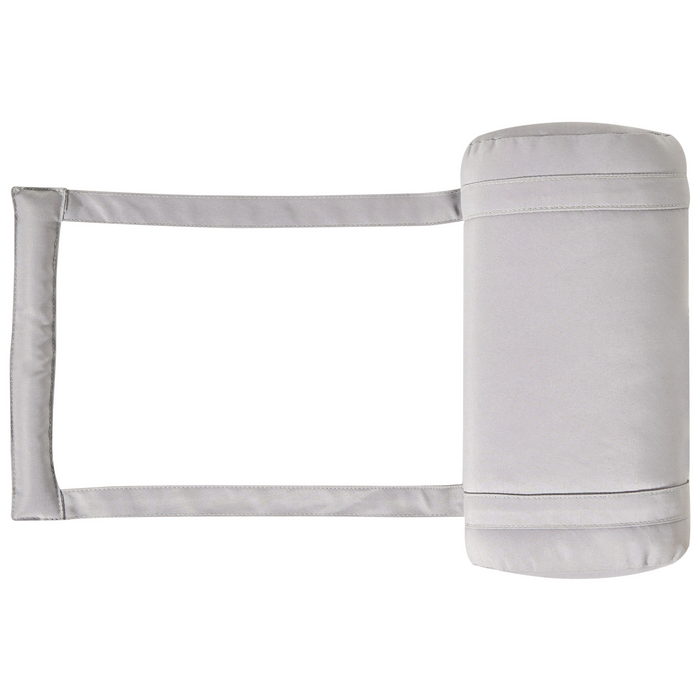 Cuscino Imbottito per Lettino Prendisole Tessuto grigio chiaro per esterni dal design moderno