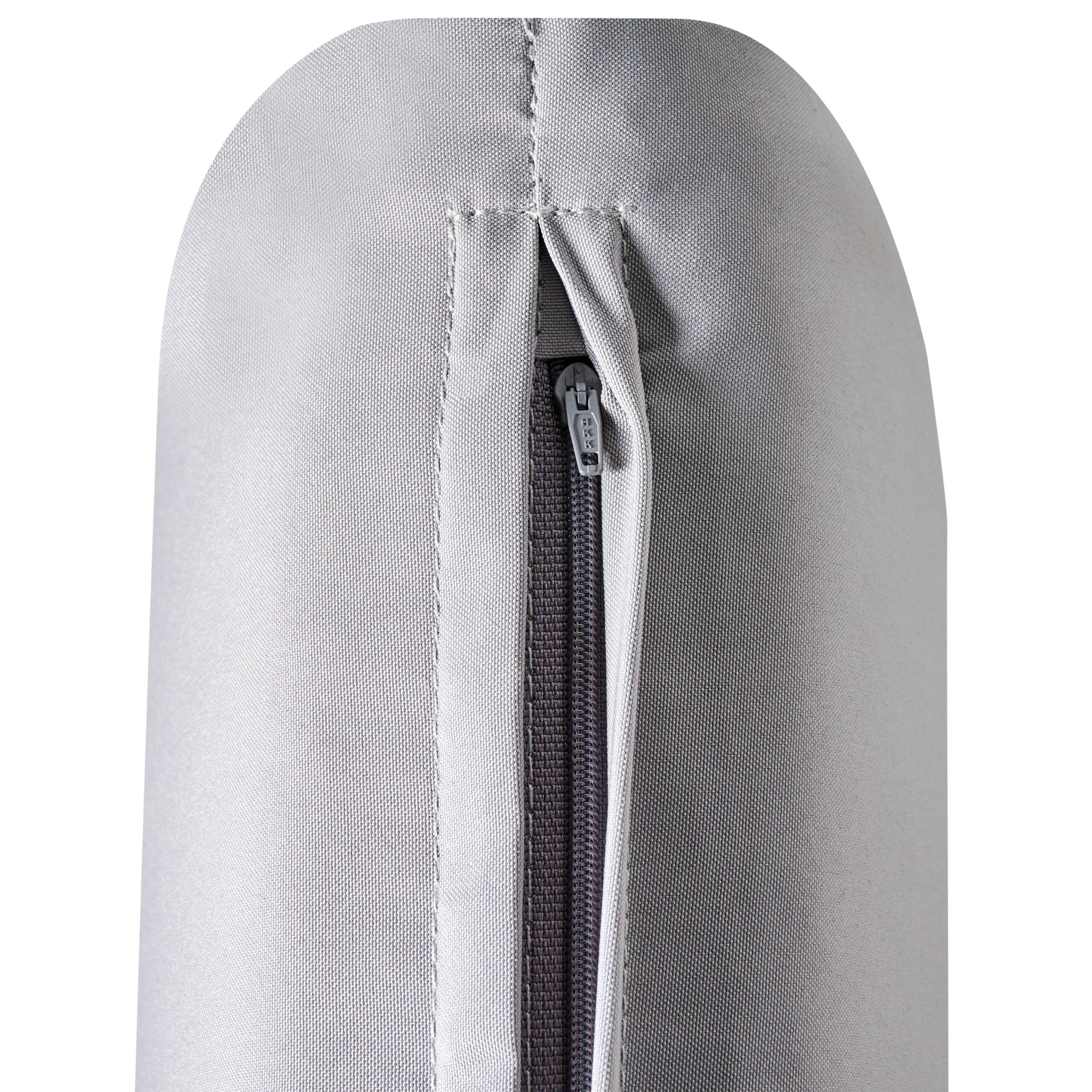 Cuscino Imbottito per Lettino Prendisole Tessuto grigio chiaro per esterni dal design moderno