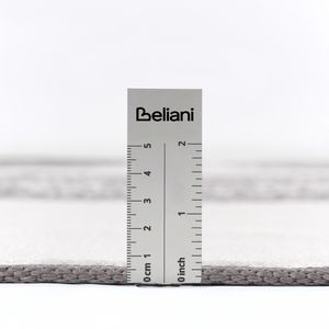 Tappeto per interni e per esterni con motivo orientale 160 x 230 cm Grigio e beige moderno balcone patio