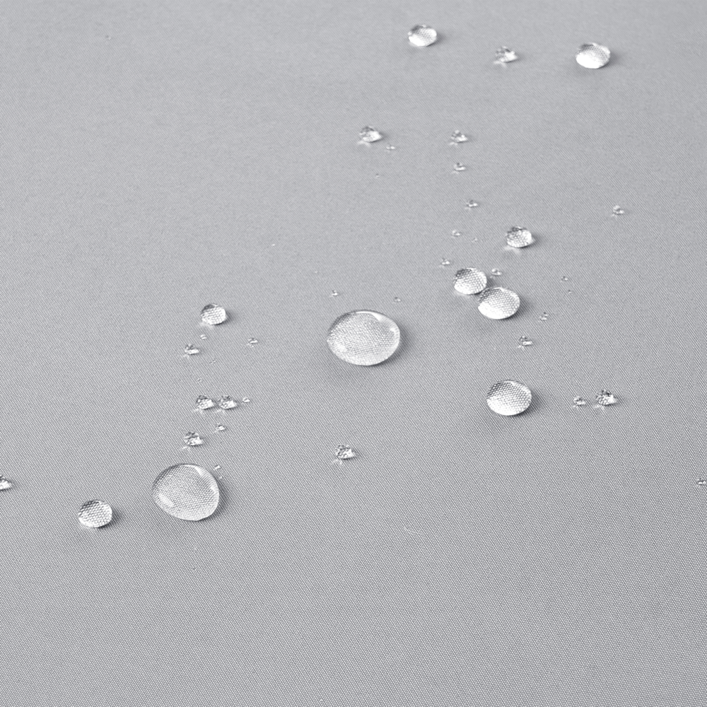 Set di 2 sedie in legno di acacia e cuscini grigio chiaro pieghevoli in stile rustico resistente ai raggi UV