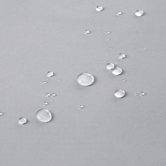 Set di 2 sedie in legno di acacia e cuscini grigio chiaro pieghevoli in stile rustico resistente ai raggi UV