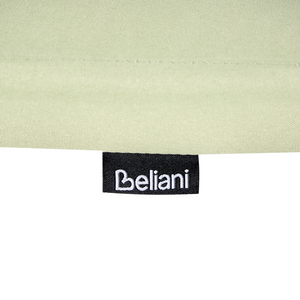 Set di 2 sedie in legno di acacia e cuscini verde pieghevoli in stile rustico resistente ai raggi UV