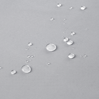 Set di 2 sedie da giardino rustiche in legno d'acacia naturale e cuscini grigio chiaro regolabili e pieghevoli per esterni con braccioli in stile rustico