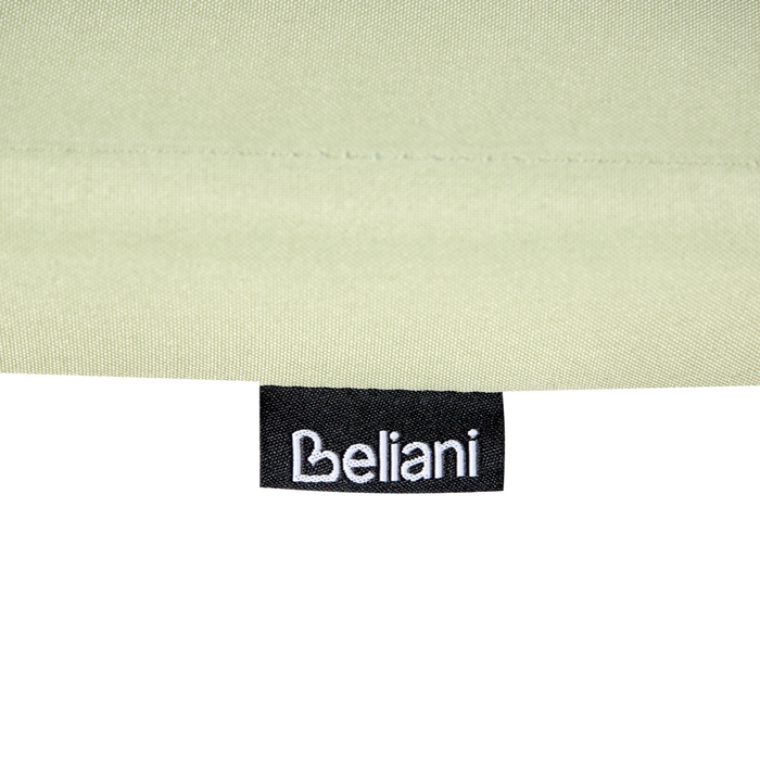 Set da bistrot da giardino Tavolo in legno di acacia 2 sedie con cuscini verde pieghevole resistente ai raggi UV