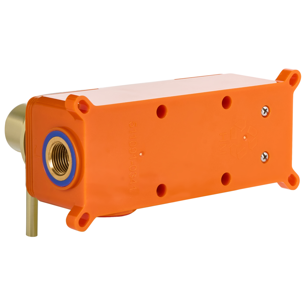 Rubinetto miscelatore in ottone per lavabo a parete monocomando oro