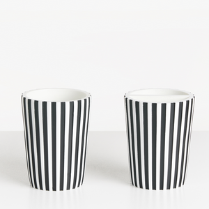 Set di accessori per il bagno Portasapone Dispenser di sapone Portaspazzolino Portaspazzolino nero e bianco