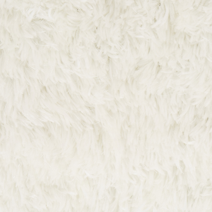 Tappeto Shaggy Tappeto a pelo lungo Solido Poliestere Bianco Rettangolare 80 x 150 cm