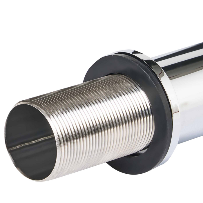 Rubinetto per lavabo in ottone argentato 18 cm cromato monocomando Accessori bagno moderni