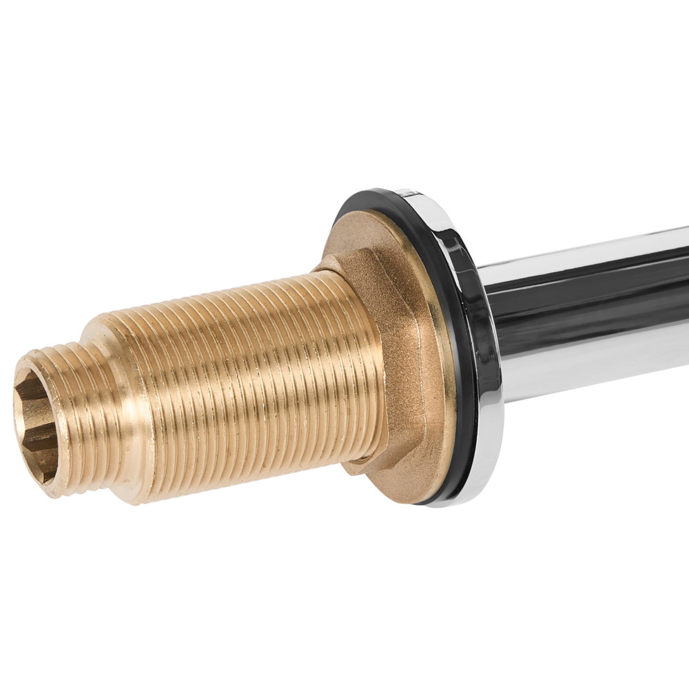 Rubinetto miscelatore per lavabo in ottone argento a leva singola con beccuccio curvo Accessori per il bagno