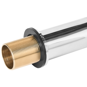 Elegante rubinetto per lavabo in ottone cromato monocomando 21 cm Accessori bagno moderni argento