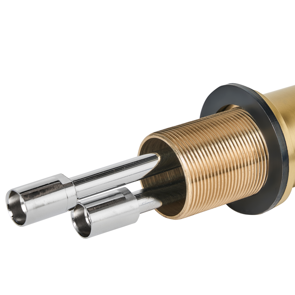 Elegante rubinetto per lavabo in ottone cromato monocomando 21 cm Accessori bagno moderni oro