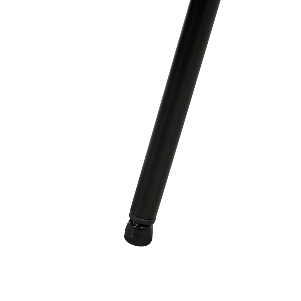 Set di 2 sedie da pranzo senza braccioli Tappezzeria Beige stile scandinavo