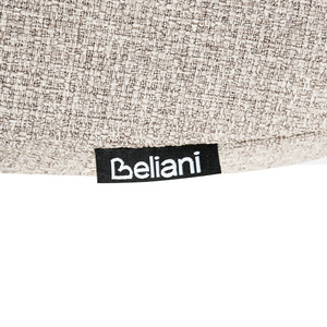 Set di 2 sedie da pranzo senza braccioli Tappezzeria Beige chiaro stile scandinavo