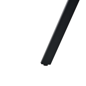 Set di 2 sedie da pranzo senza braccioli facile da pulire Beige chiaro design scandinavo