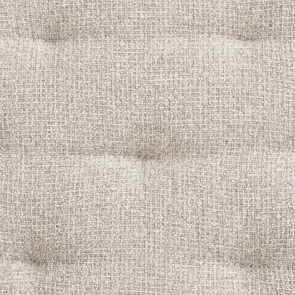 Set di 2 sedie da pranzo senza braccioli facile da pulire Beige chiaro design scandinavo