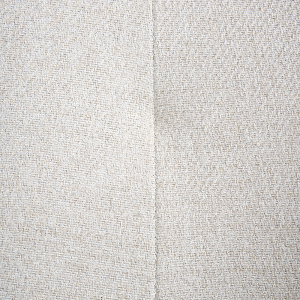 Set di 2 sedie da pranzo beige chiaro girevoli senza braccioli design scandinavo