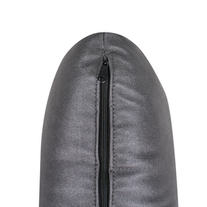 Divano angolare destro a 1 posto Modulo in ecopelle Nero stile moderno