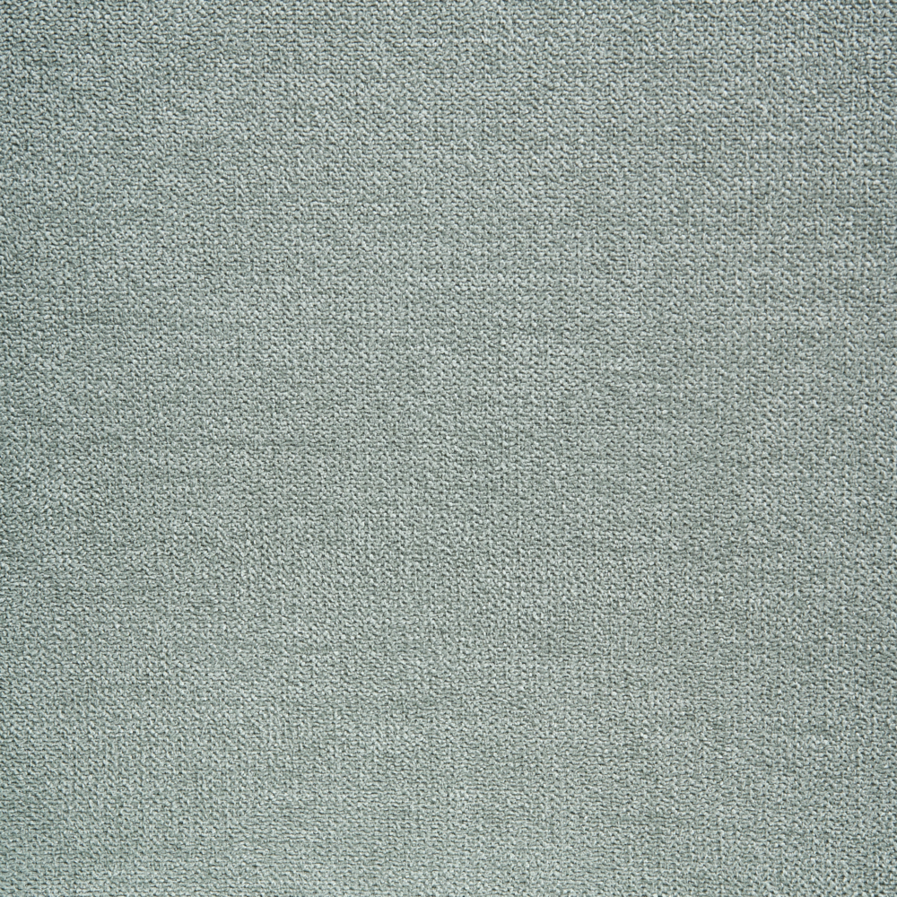 Set di 4 sedie da pranzo Verde Poliestere Tappezzato Ferro Gambe Nere Sala da pranzo senza braccioli