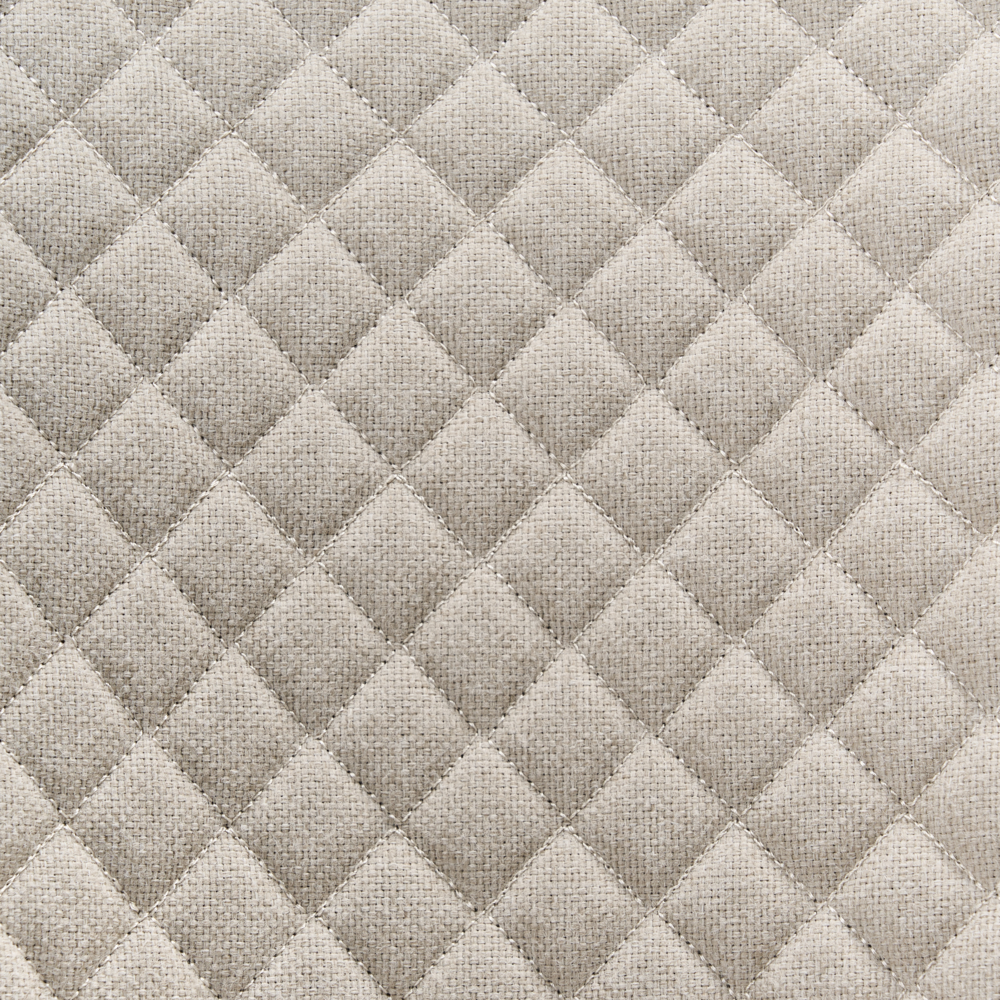 Set di 2 poltrone da giardino Beige Rivestimento in tessuto Gambe d'acciaio Arredamento da interno per esterni Resistente alle intemperie