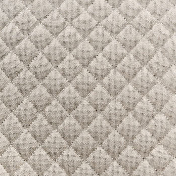 Set di 2 poltrone da giardino Beige Rivestimento in tessuto Gambe d'acciaio Arredamento da interno per esterni Resistente alle intemperie