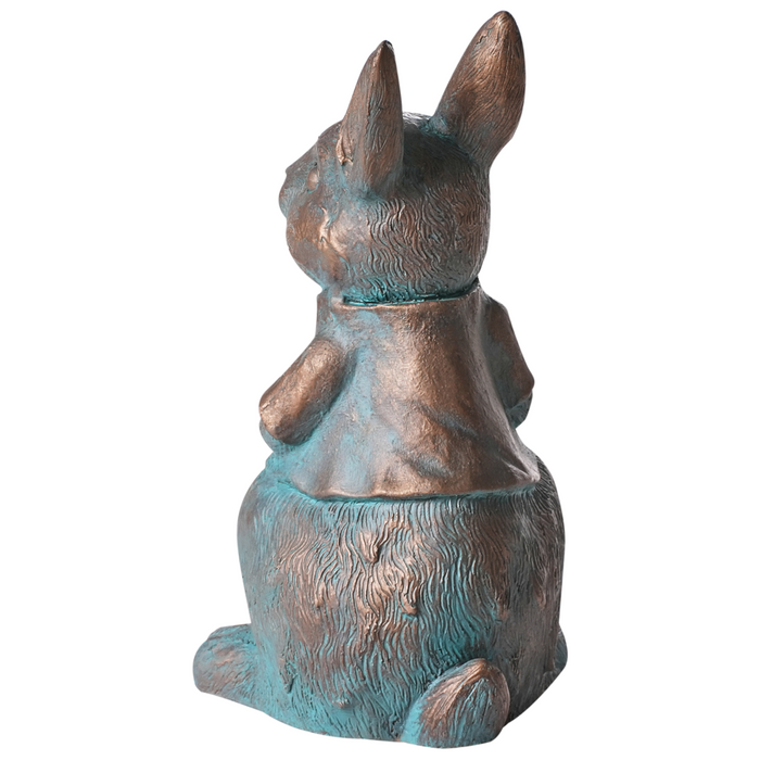 Statuetta decorativa MgO coniglio marrone Decorazione per interni esterni Soggiorno