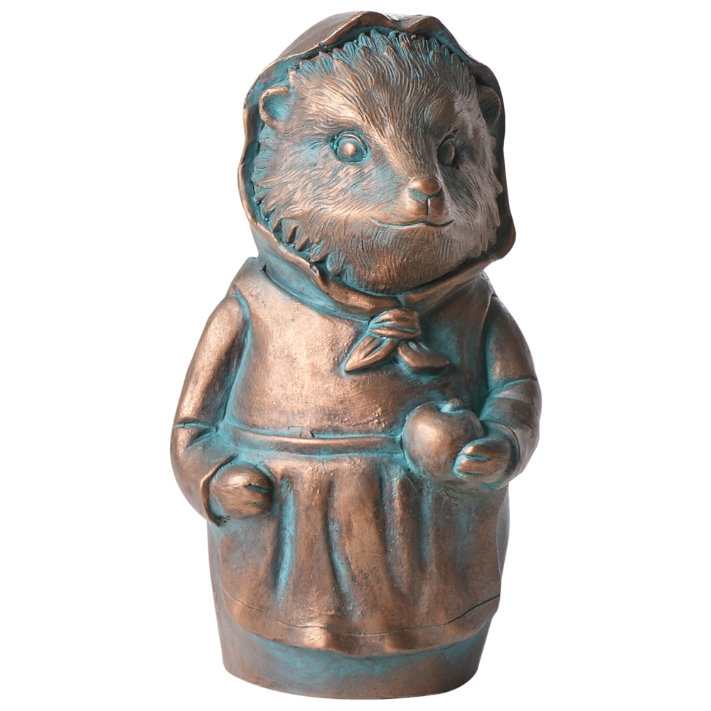 Statuetta decorativa in MgO Riccio Decorazione da giardino Marrone Decorazione per interni esterni Soggiorno