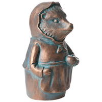 Statuetta decorativa in MgO Riccio Decorazione da giardino Marrone Decorazione per interni esterni Soggiorno