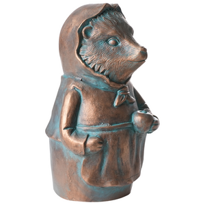 Statuetta decorativa in MgO Riccio Decorazione da giardino Marrone Decorazione per interni esterni Soggiorno