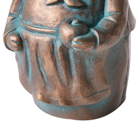 Statuetta decorativa in MgO Riccio Decorazione da giardino Marrone Decorazione per interni esterni Soggiorno