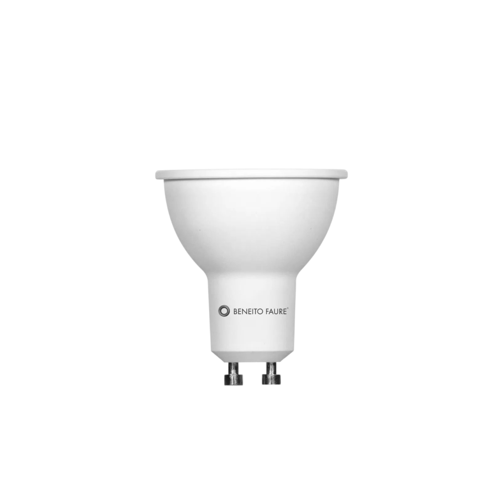 Uniform-Line - Faretto a led GU10 6W 120° Dimmerabile 2700K - Illuminazione generale e diffusa degli spazi interni - Beneito & Faure